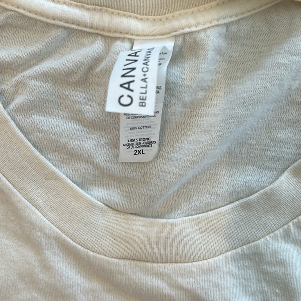 White Kansas Graphic T-Shirt - Picture 3 of 5